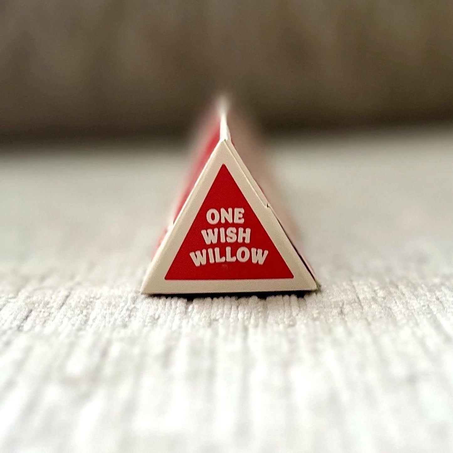 One Wish Willow Prop Replica Collectible with Retro Triangle Box, Cursed Wishing Stick, Fan Gift