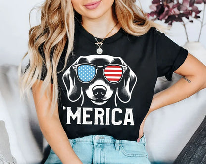 🐶Merica Golden Retriever Shirt | 4th of July Dog Shirt