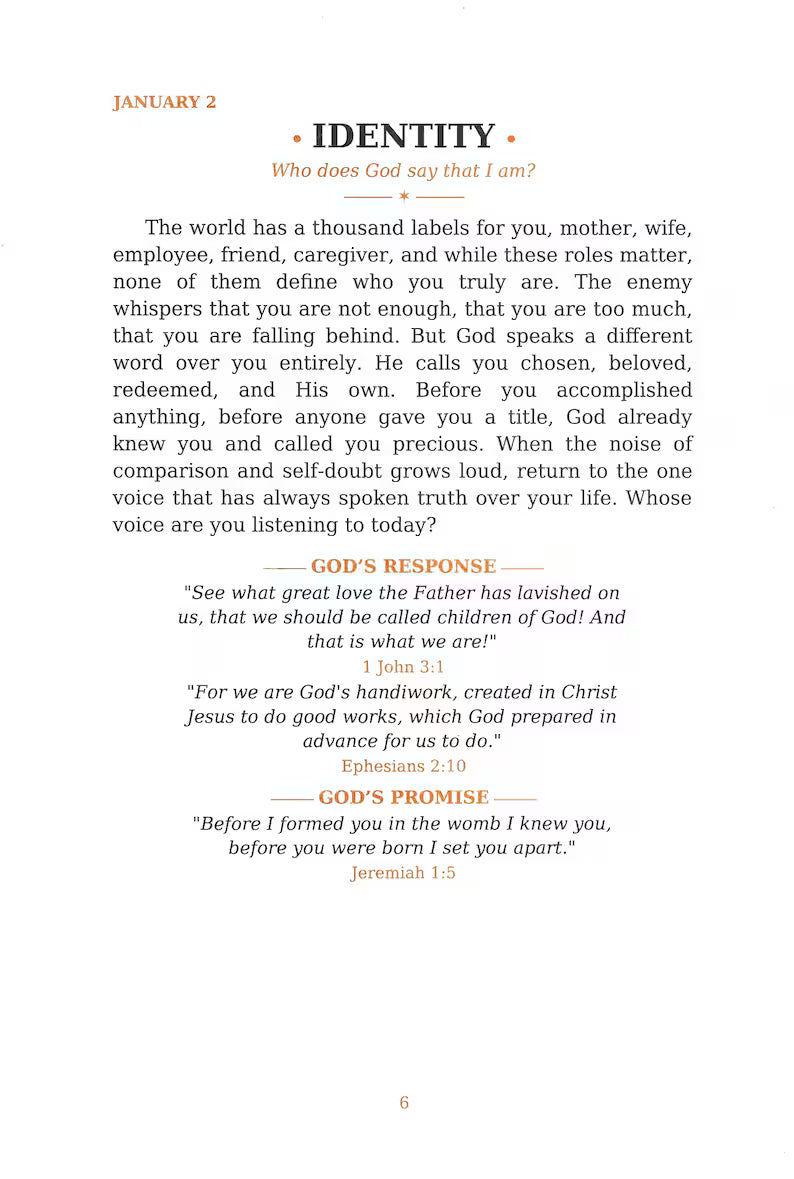One Minute With God for Women – Daily Devotional & Prayer Journal 2026