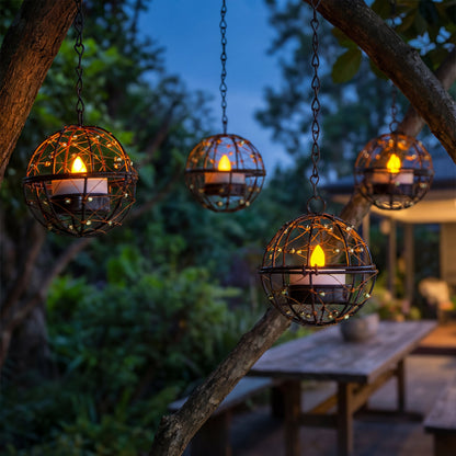BUY 2 FREE SHIPPING 🏕️🌟Outdoor Solar Hanging Lanterns