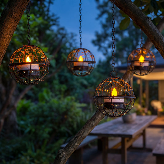 BUY 2 FREE SHIPPING 🏕️🌟Outdoor Solar Hanging Lanterns