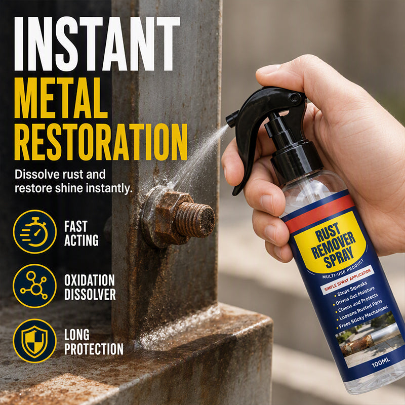 🔧 Rust Rescue Pro Multi-Purpose Spray – Fast-Acting Rust Remover, Penetrating Lubricant & Metal Protector ✨