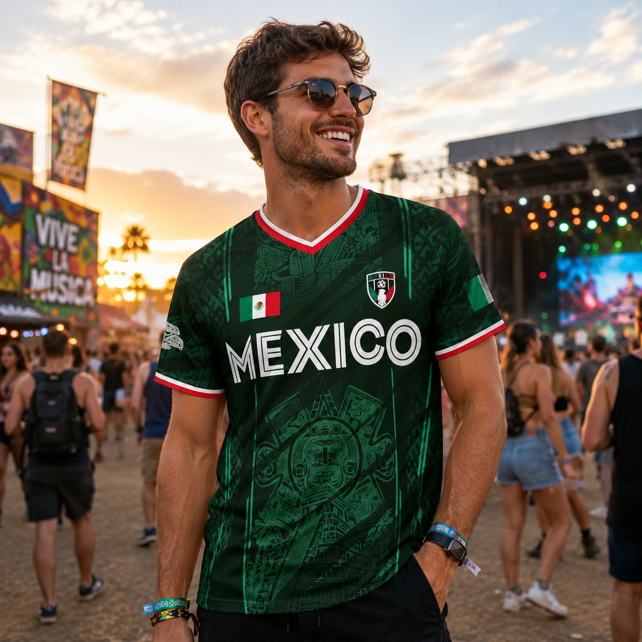 2026 Mexico Chichén Itzá Football Jersey ⚽ Vintage Pyramid Design | Limited Edition Fan