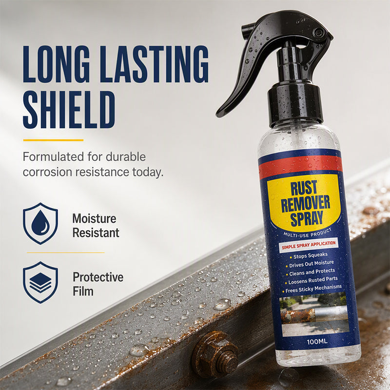 🔧 Rust Rescue Pro Multi-Purpose Spray – Fast-Acting Rust Remover, Penetrating Lubricant & Metal Protector ✨