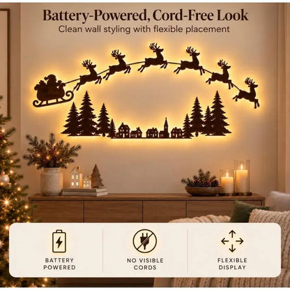 🎄Christmas Reindeer LED Wall Decor