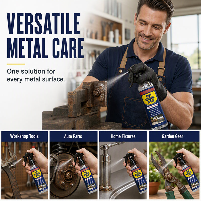🔧 Rust Rescue Pro Multi-Purpose Spray – Fast-Acting Rust Remover, Penetrating Lubricant & Metal Protector ✨