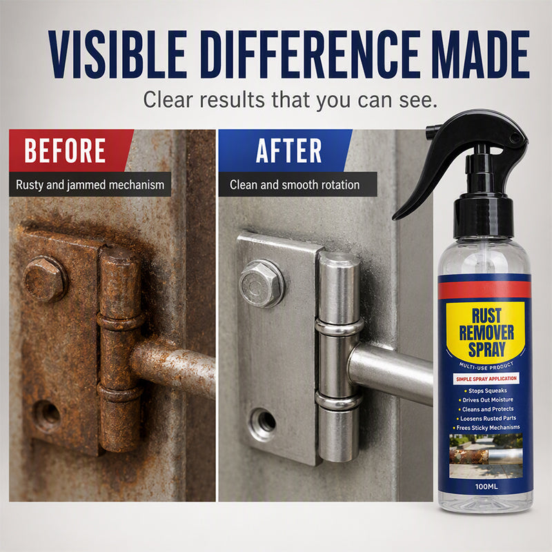 🔧 Rust Rescue Pro Multi-Purpose Spray – Fast-Acting Rust Remover, Penetrating Lubricant & Metal Protector ✨