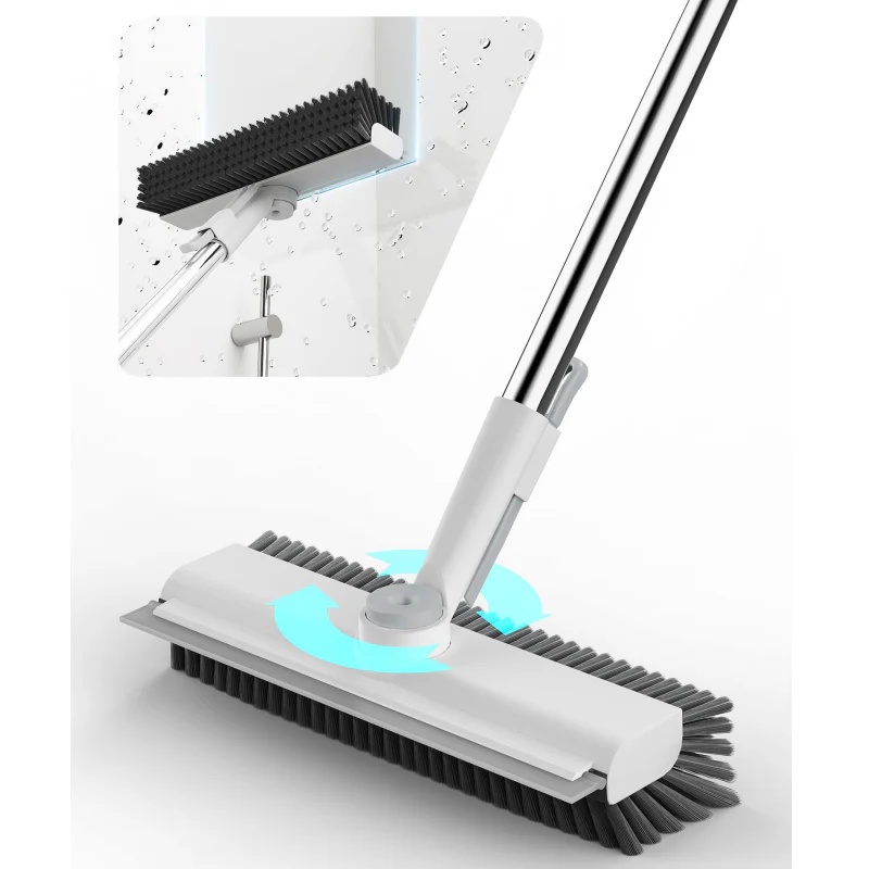🧼 Heavy-Duty Floor Scrub Brush – Powerful Deep Cleaning for Stubborn Dirt, Tile & Grout