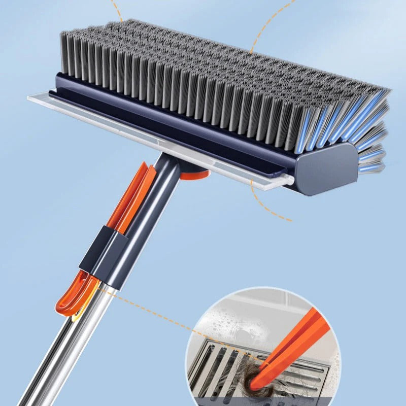 🧼 Heavy-Duty Floor Scrub Brush – Powerful Deep Cleaning for Stubborn Dirt, Tile & Grout