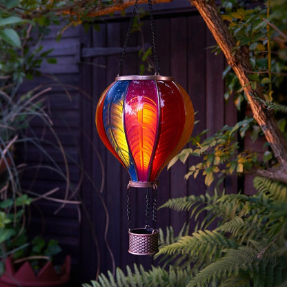 🎁 Free Shipping 🔥Solar Cool Flame XL Hanging Rainbow Balloon Lantern