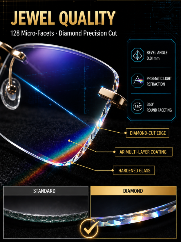 👓 Auto-Adjusting Focus: See clearly near and far without swapping glasses