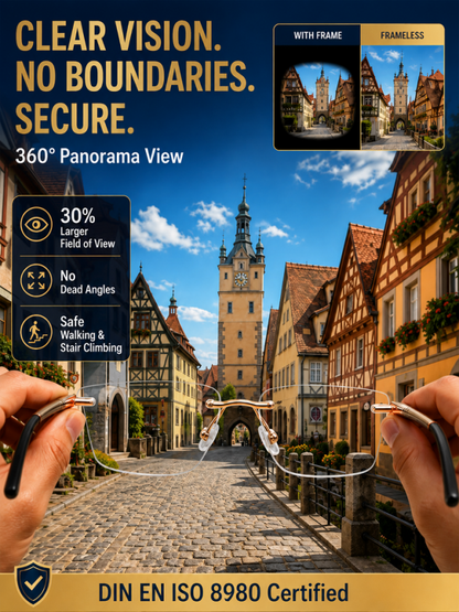 👓 Auto-Adjusting Focus: See clearly near and far without swapping glasses
