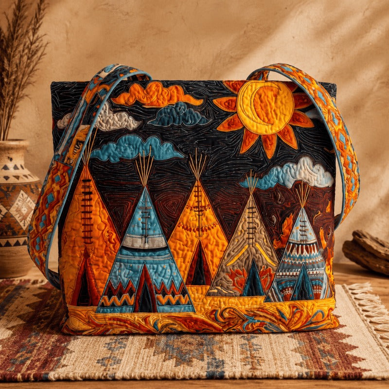 🔥LAST DAY 50% OFF💥Handmade Native American Quilted Tote Bag💝👛