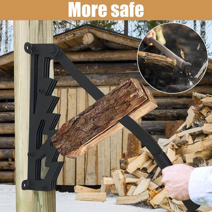 🔥49% OFF German Quality Wall Mounted Kindling Splitter, Safe Manual Firewood Splitting Tool
