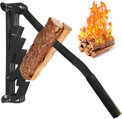 🔥49% OFF German Quality Wall Mounted Kindling Splitter, Safe Manual Firewood Splitting Tool