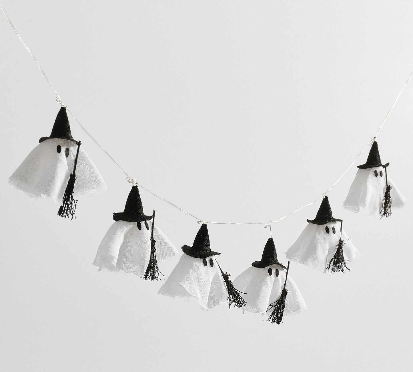 Lit Witch Ghost String Lights