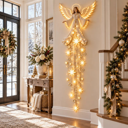 ✝️Sacred Glow – Jesus, Angel & Nativity Lighted Wall Décor