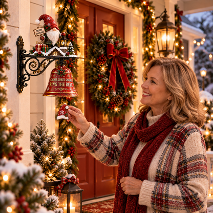 🔥 LAST DAY 50% OFF 🎅Gnome Sweet Gnome Christmas Door Bell