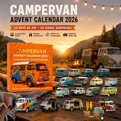 🚐2026 Campervan Advent Calendar with 24 Mini Van Surprises