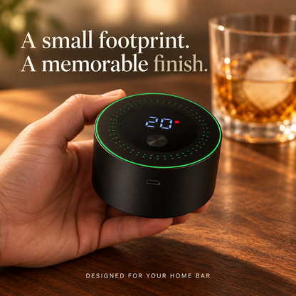 🥃 Electric Whiskey Smoker Kit – Rechargeable, Butane-Free Cocktail Smoke Infuser 🔥