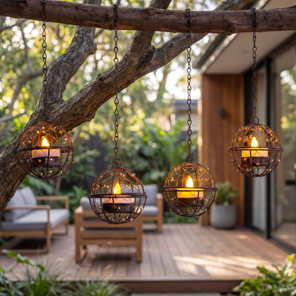 BUY 2 FREE SHIPPING 🏕️🌟Outdoor Solar Hanging Lanterns