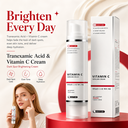 ✨ Tranexamic Acid Vitamin C Face Cream – Spot Fading & Skin Brightening Daily