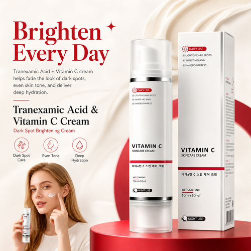 ✨ Tranexamic Acid Vitamin C Face Cream – Spot Fading & Skin Brightening Daily