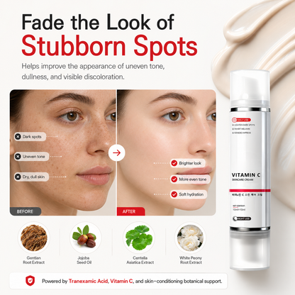 ✨ Tranexamic Acid Vitamin C Face Cream – Spot Fading & Skin Brightening Daily