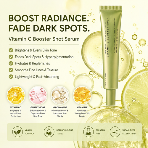 ✨ Vitamin C Booster Serum – Dark Spot & Fine Line Care