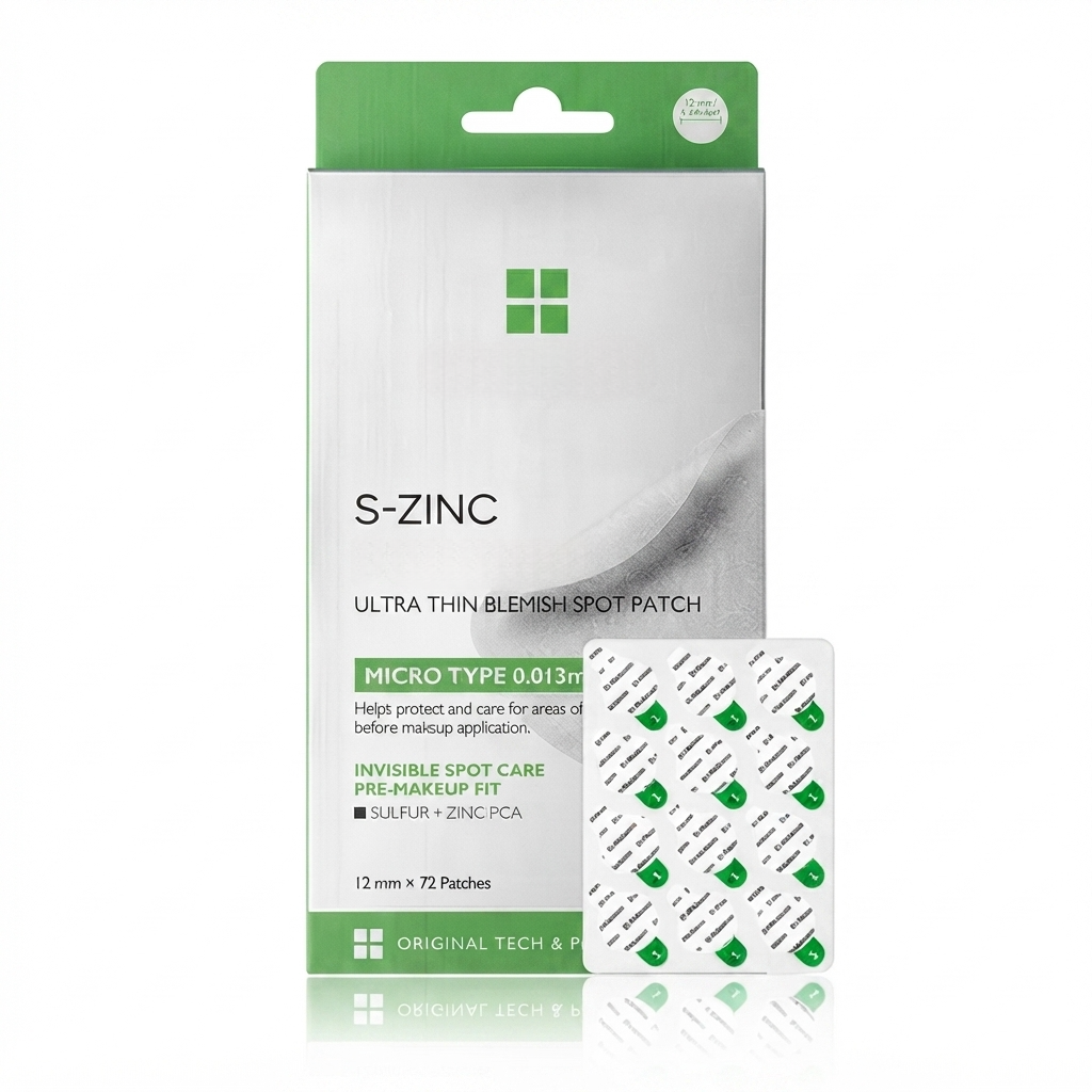 ✨Acne & Dark Spot Patch Duo – S-ZINC + Vitamin C, 72-Patch Twin Pack