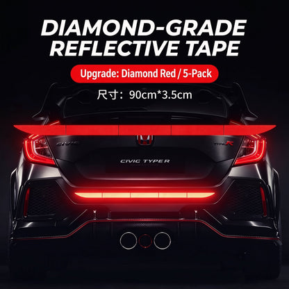 🔥Limited-time 50% off-Reflective Car Sticker Strips for Trunk & Rear Bumper