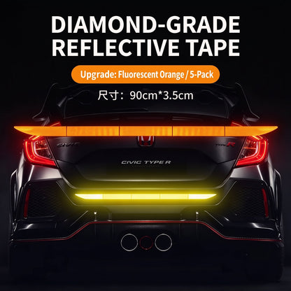 🔥Limited-time 50% off-Reflective Car Sticker Strips for Trunk & Rear Bumper