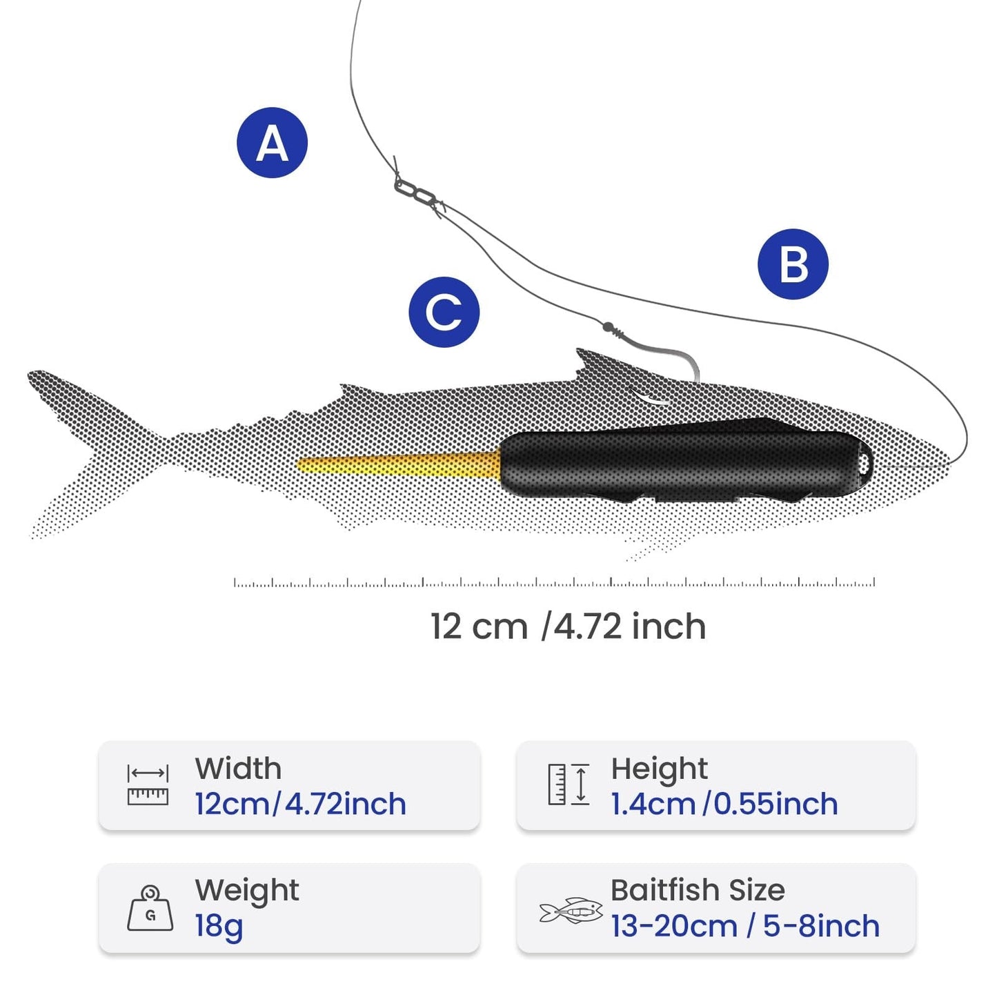 Electric Live Bait Reviver Fishing Gear 🎣