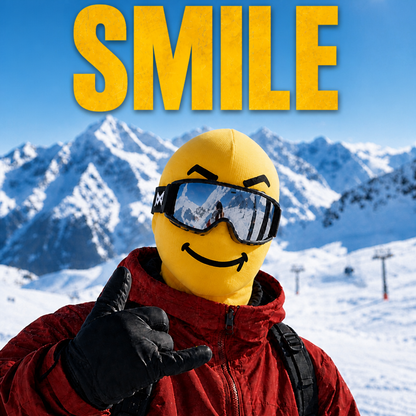 Funny Block Head Ski Mask – Full Face Winter Balaclava