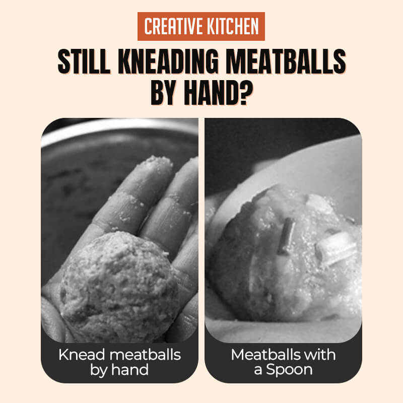 🎁 Buy 1 get 1 Free! 🔥 Creative 3-in-1 meatball mould – make three perfect meatballs at once – no need to get your hands dirty – a kitchen essential!
