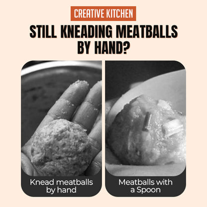 🎁 Buy 1 get 1 Free! 🔥 Creative 3-in-1 meatball mould – make three perfect meatballs at once – no need to get your hands dirty – a kitchen essential!