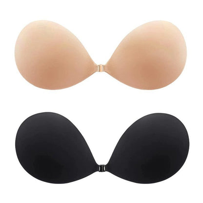 💗BUY 1 GET 1 FREE - 2 PAIRS -🎁Front Closure Adhesive Invisible Push-Up Bra