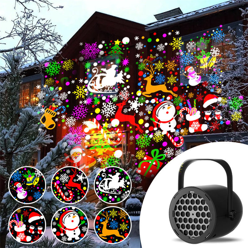 🔥Best Christmas Gift-Up to 48% OFF🎅16-Pattern USB Christmas Projector Light✨