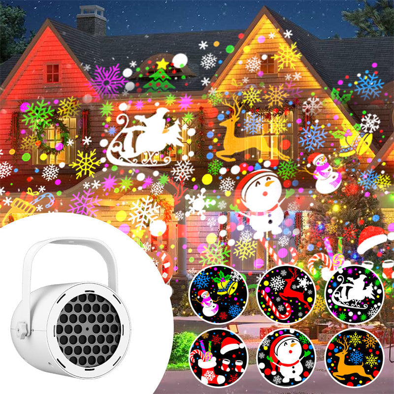 🔥Best Christmas Gift-Up to 48% OFF🎅16-Pattern USB Christmas Projector Light✨