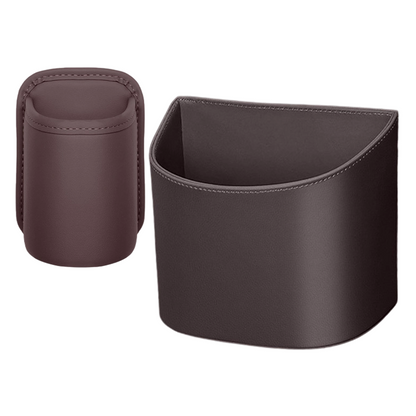 🚗🧺 50% OFF! Leather Car Door Cup Holder – Wide‑mouth opening, easy reach for drinks & phone