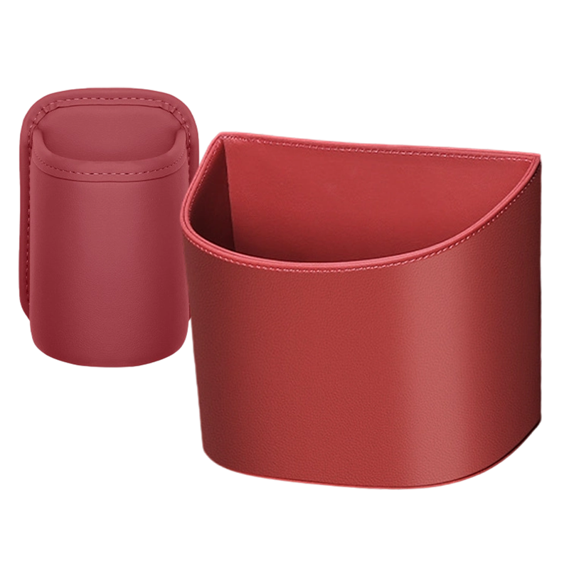 🚗🧺 50% OFF! Leather Car Door Cup Holder – Wide‑mouth opening, easy reach for drinks & phone