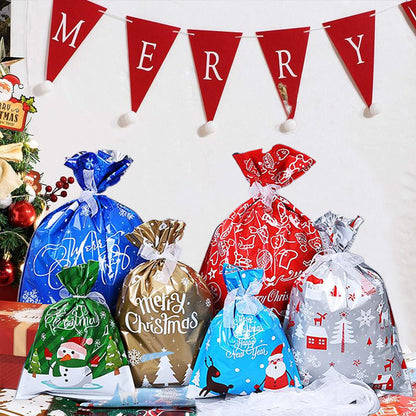 🏆50K+ SOLD! 🔥Christmas Sale 48% OFF🎅Drawstring Christmas Gift Bags (Biodegradable)