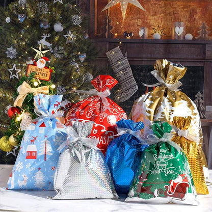 🏆50K+ SOLD! 🔥Christmas Sale 48% OFF🎅Drawstring Christmas Gift Bags (Biodegradable)