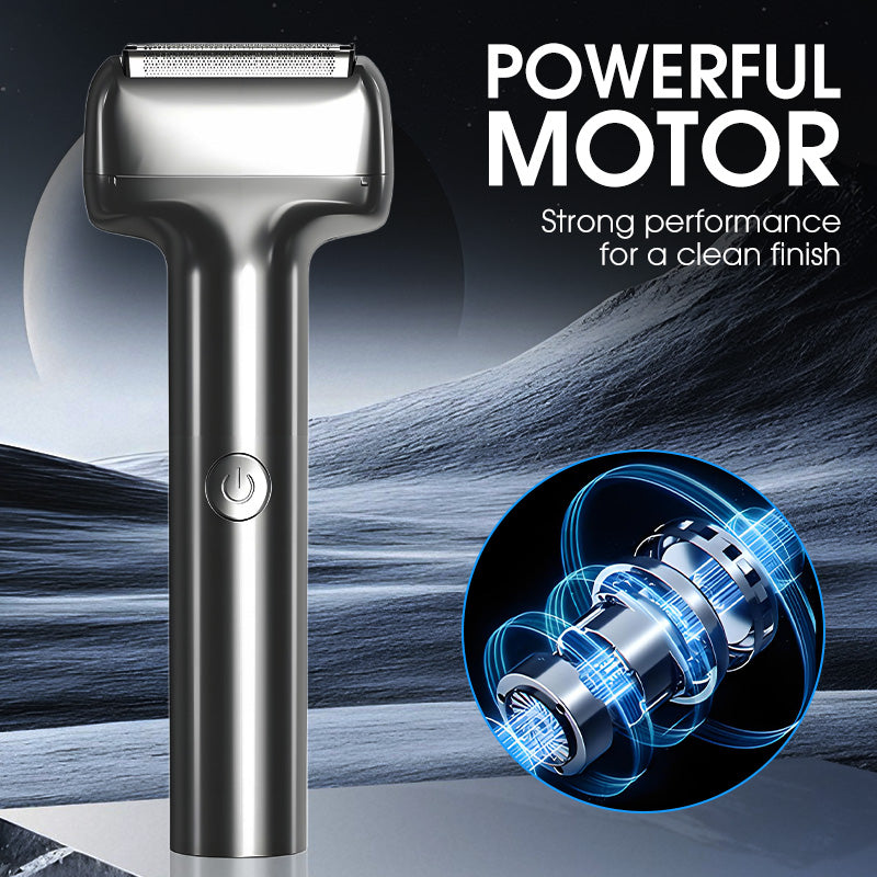 ⚡ 50% dto. Afeitadora eléctrica de láminas para hombre – recargable, potente y de alto rendimiento. Afeitado suave y preciso sin irritación! ✨🪒