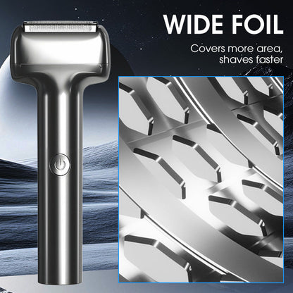 ⚡ 50% dto. Afeitadora eléctrica de láminas para hombre – recargable, potente y de alto rendimiento. Afeitado suave y preciso sin irritación! ✨🪒