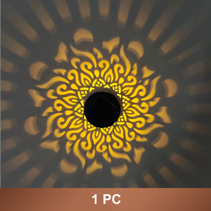 ☀️ Solar Mandala Light for Garden & Patio