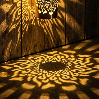 ☀️ Solar Mandala Light for Garden & Patio