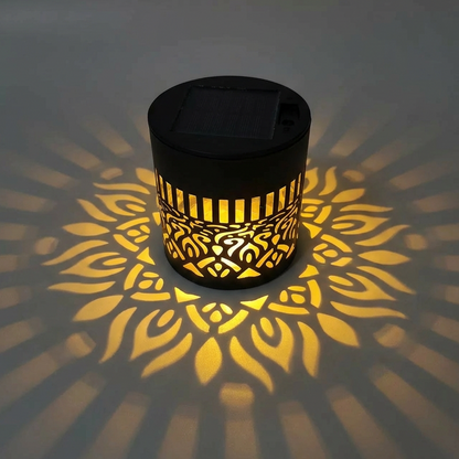 ☀️ Solar Mandala Light for Garden & Patio