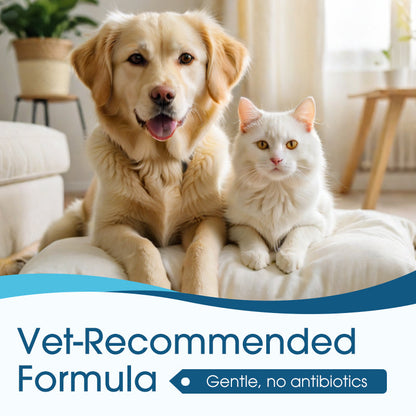 🎁💥LAST DAY SPECIAL PRICE! 🐶🐱 Ear cleaner, Relieves itching in dogs & cats