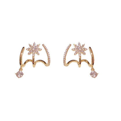 Upgraded version💎2026 NEW STYLE💎Sparkling Claw Earrings for Women，✅ Limited time offer – trendy earrings! Grab your pair before they're gone! 💎👂